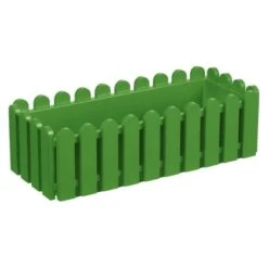 Emsa Blumenkasten Landhaus 50 Cm X 20 Cm X 16 Cm Dunkelgrün