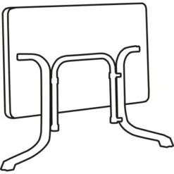 Sieger Boulevard-Klapptisch 120 X 80 Cm Mit Vivodur-Tischplatte Graphit -Gartengerätegeschäft ulevardKlapptischGraphit 9